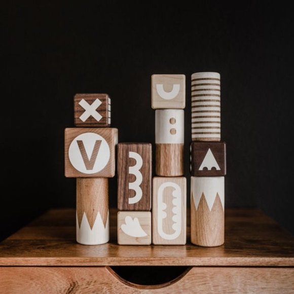 Monster stacking building blocks modern toy